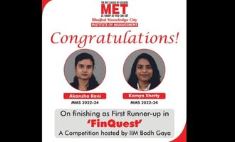 MMS Students wins PAN India Case study competition